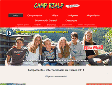 Tablet Screenshot of camprialp.com